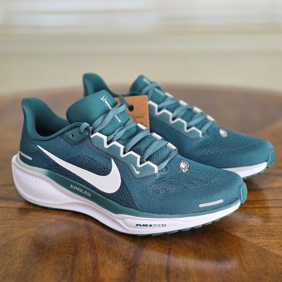 Nike Zoom Pegasus 41 NFL Philadelphia Eagles Team Issued PE Men's 9 FZ5083-300 - Picture 4 of 15